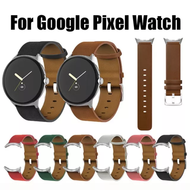 Loop Strap Genuine Leather Watch band Bracelet Watchband For Google Pixel Watch