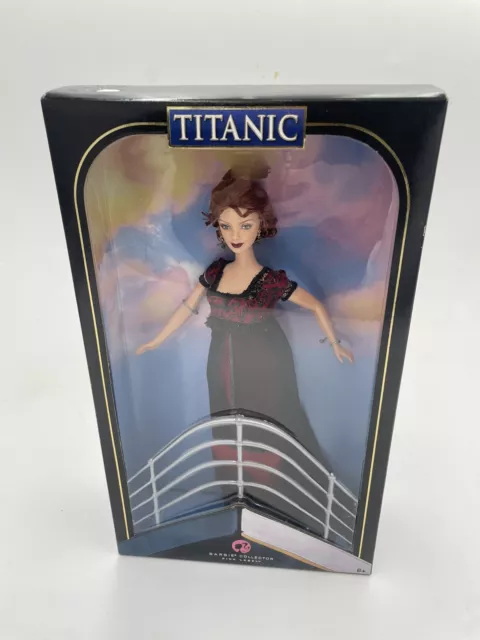 Titanic Movie “Rose” 2007 Red Gown Mattel Barbie Collector Pink Label Doll. New.