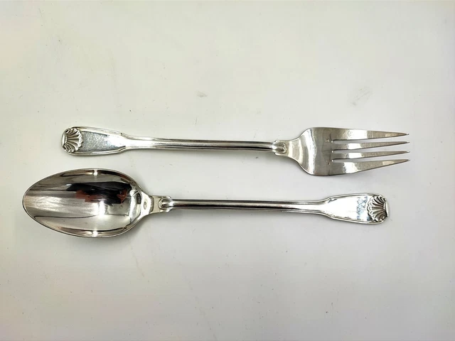 couverts Ercuis metal argente paris couteau a servir le poisson 656148