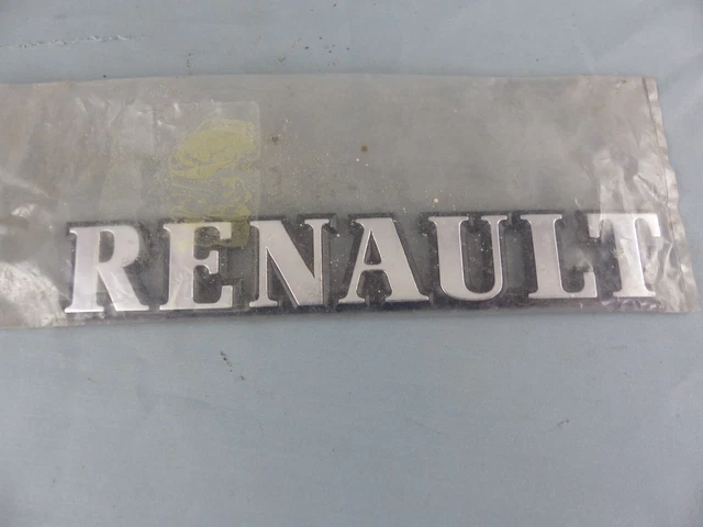 Emblème Logo Renault Losange Vintage 1959 En Métal - Pour Hayon, Occasion Avec Usure Légère