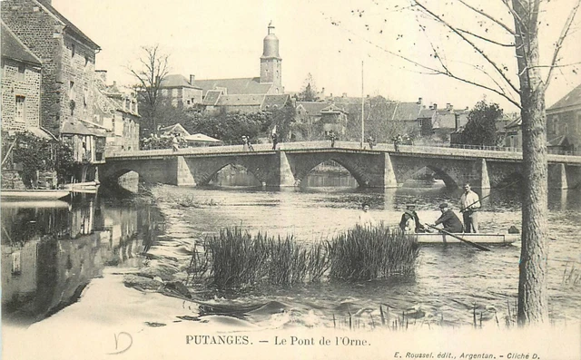 61 Putanges le pont de l'orne animée