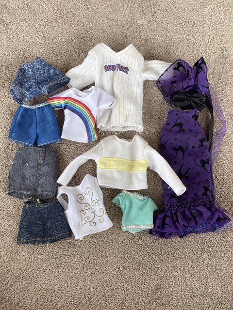 Steffi My Scene Barbie Doll Clothes Tops, Shorts, Skirts, New York, Rainbow Etc