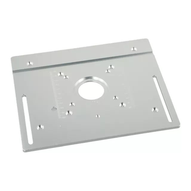 CNC Machined Universal Router Table Insert Plate Aluminum Alloy 85X85mm60X70mm