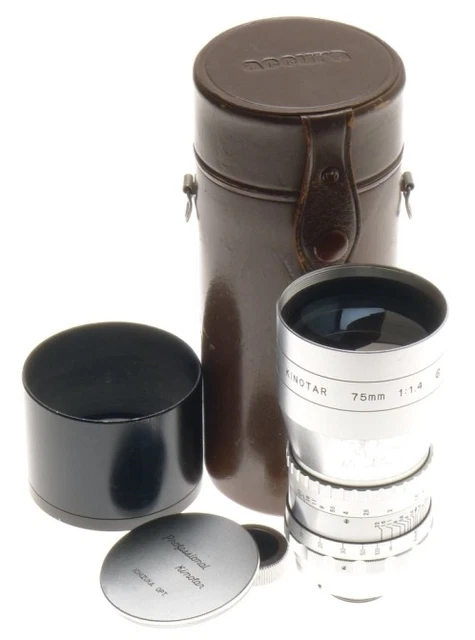 KINOTAR 75MM 1:1.4 PROFESSIONAL 16mm CINE LENS 1:1.4/75 MEGA