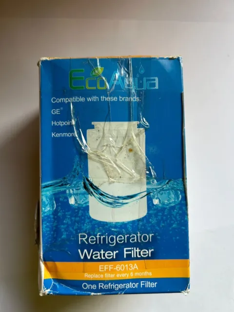 EcoAqua EFF-6013A Water filter compatible with GE SmartWater MWF GWF Fridge