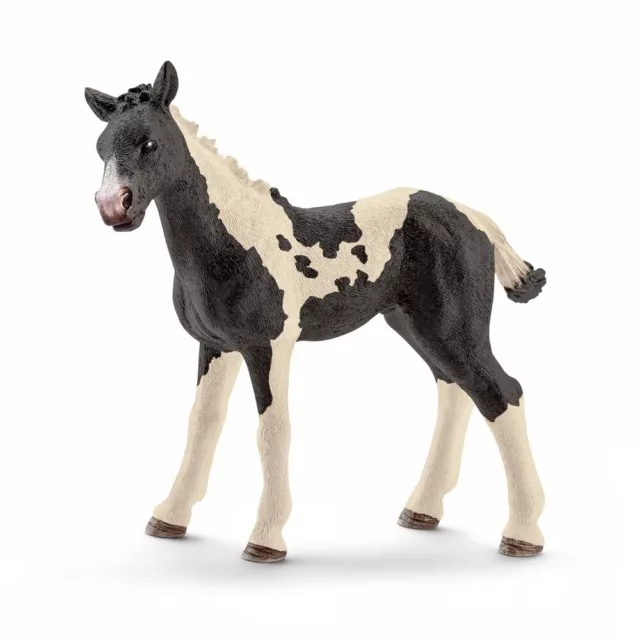 Schleich Horses Figurine Pinto Foal Animal Figure Farm Play Figures From 3 J