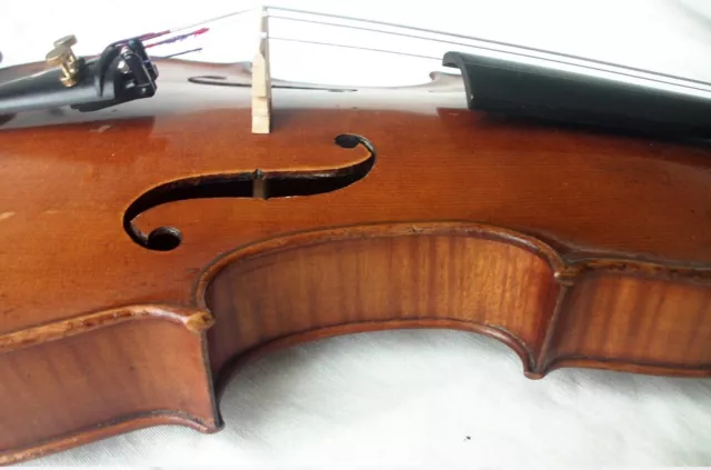 FINE OLD FRENCH VIOLIN 1930s - video - ANTIQUE MASTER RARE バイオリン скрипка 小提琴 504