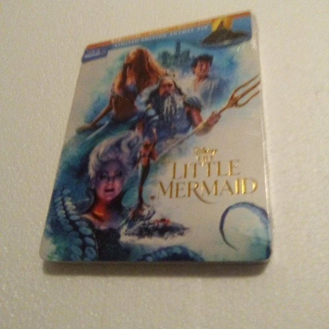 THE LITTLE MERMAID Live Action (2023) Walmart (4K Ultra HD) blu ray
