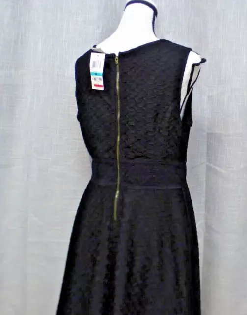 American Rag Cia Junior’s Plus Size Crochet Waistline Textured Skater Dress, OX 3
