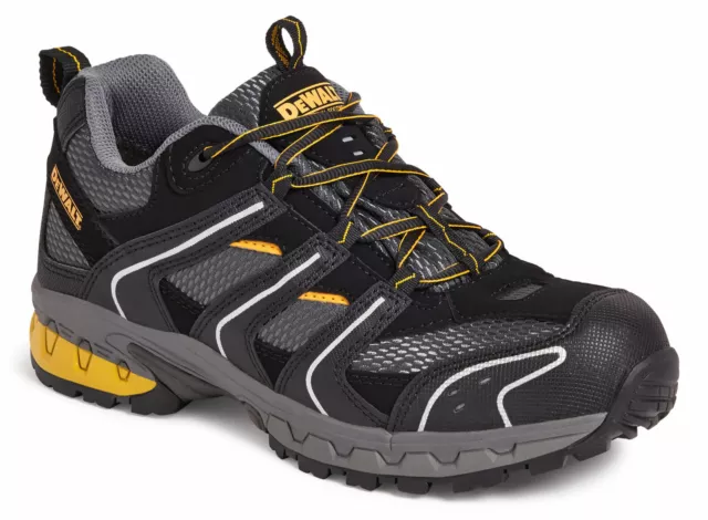 DeWALT Cutter SB black anti-static lightweight steel toe safety trainer shoe