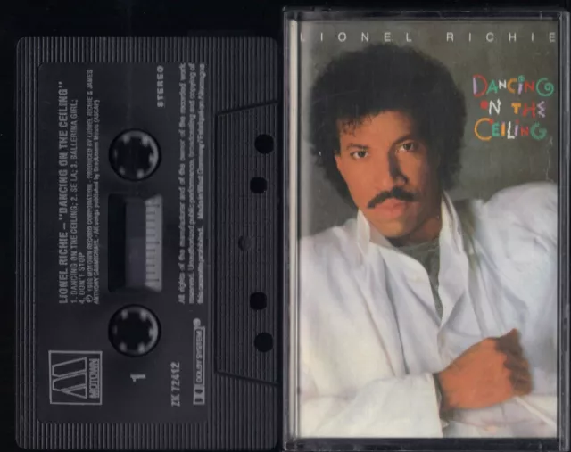 Lionel Richie Dancing On The Ceiling Ballerina Girl Say You Me MC Kassette, 091