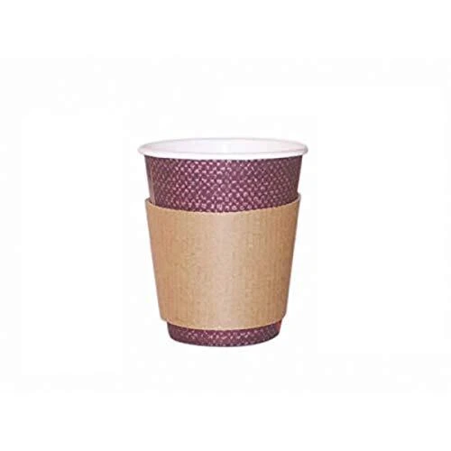 Coffee Cup Sleeve for 8-10 oz Case of 1000 PacknWood - Disposable Paper Sleev...
