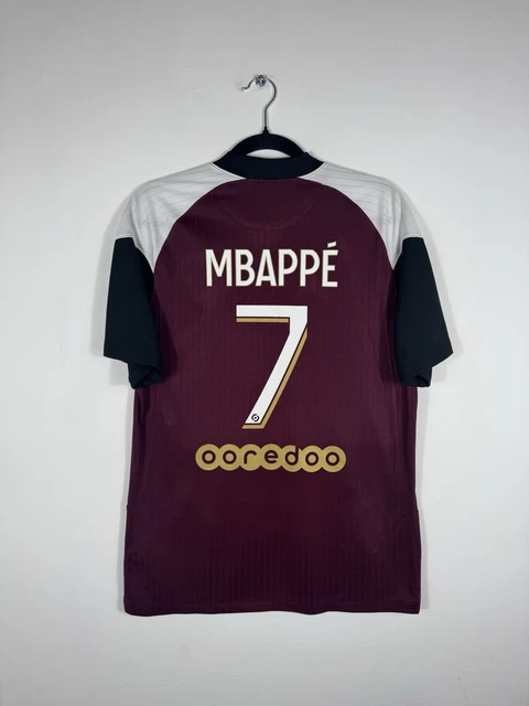 PSG 2020-2021 THIRD Jersey – Mbappé N°7 Nike CK7825-612 M EUR 80