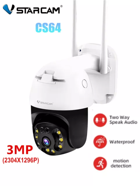 Vstarcam CS64 3MP HD 1080P Wifi IP Camera Security Camera PTZ Outdoor Waterproof