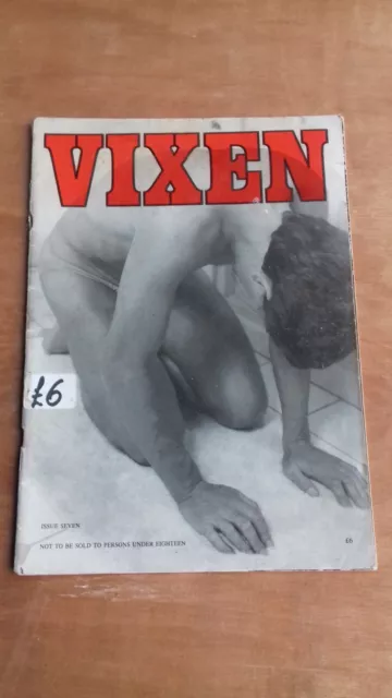 Rare vintage Magazine - Issue 7 of Vixen - Dedicated to the superior sex