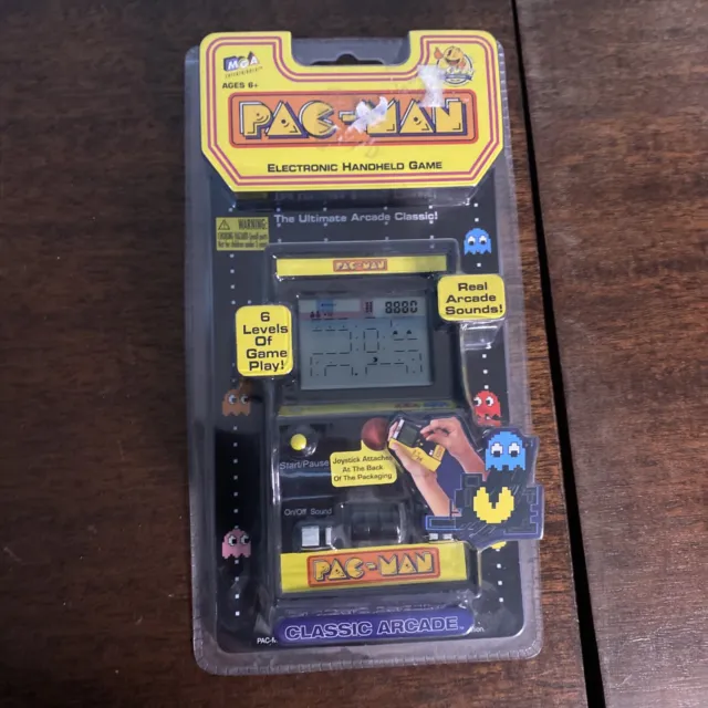 Pac-Man Electronic Handheld Arcade Game Brand NEW