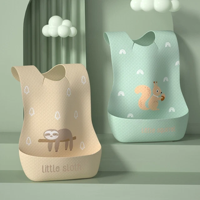 Anti-sale Bavoir bébé Écharpe pour enfants Serviette de salive Bib pour enfants