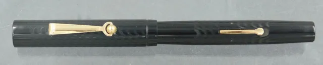 Wahl Tempoint fountain pen early clip serviced + flex nib h374