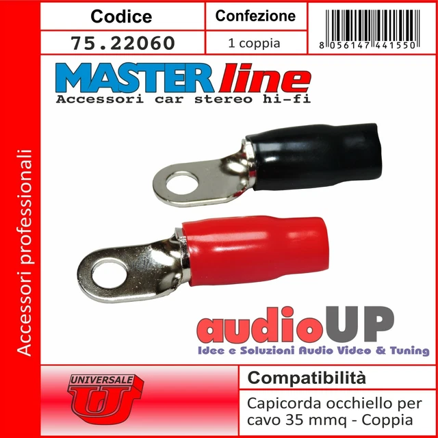 CM2B35 - Capicorda A 2 Bulloni Con Sezione 35 Mmq Foro 12 Mm - [CM2B35 - Foto 4