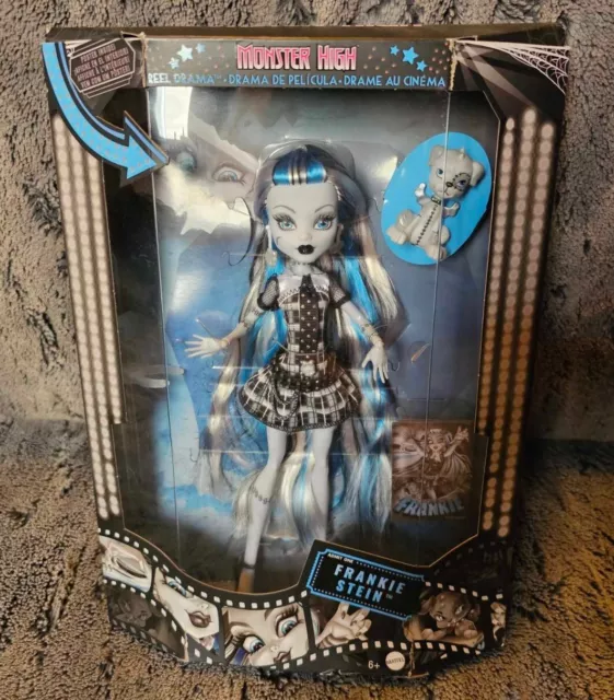 MONSTER HIGH REEL Drama Frankie Stein Doll Collectors NEW IN BOX $110.00 -  PicClick