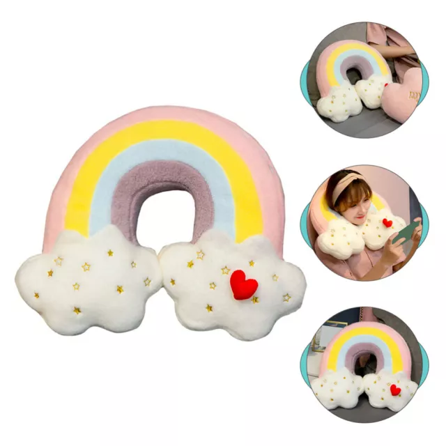 Sofa Throws for Couches Plush Toys Rainbow Cloud Pillow The Clouds
