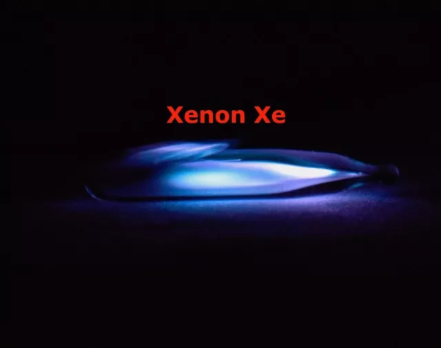 Xenon Gas Rarefied Xenon Low Pressure, Xe Mini Ampulle IN Labeled Glass Vial