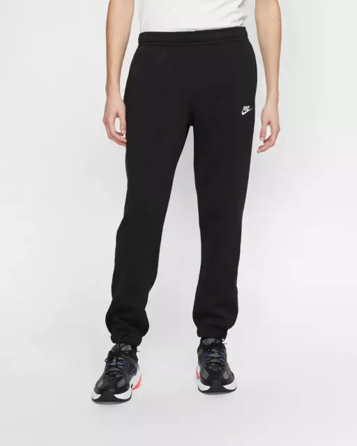 Nike Sportswear Club Fleece Joggers Mens Bottoms Black Multi Size