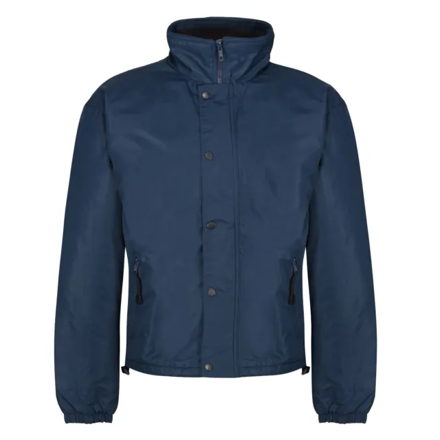 New Mens Jackets Hooded Raincoat Waterproof Windproof Zip Up Outdoor Work Coats