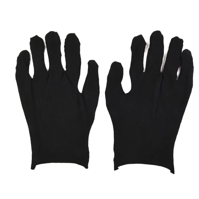 Guanti grandi in cotone nero di alta qualità per mani asciutte e pulite confezi
