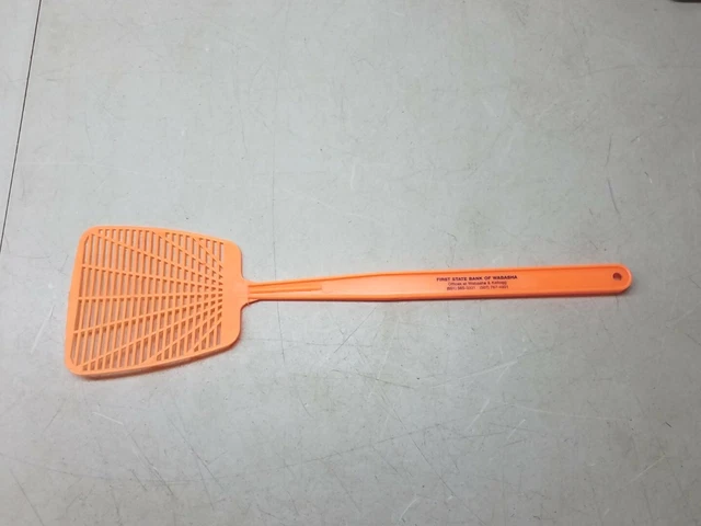 First State Bank of Wabasha Fly Swatter Kellogg Minnesota Vintage Advertising