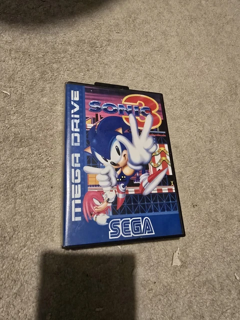 SONIC THE HEDGEHOG 3 - Mega Drive - Boxed With Manual - SEGA Megadrive ...