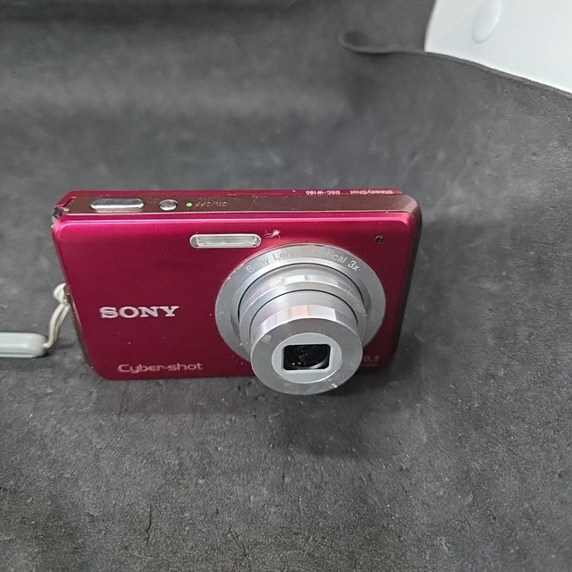 Appareil Photo Sony Cyber-shot DSC-W180 - 10,1 MP, Zoom 3x, Noir - Occasion Testé