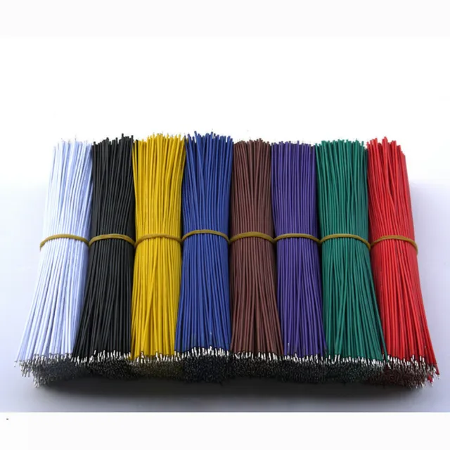 60pcs Wire Jumper Welding Cable Connect Electronic Double Tinned 24AWG 50/150mm