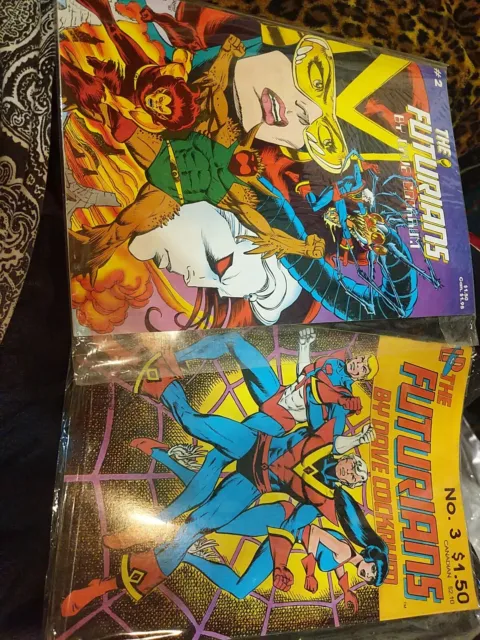 The Futurians #2 & #3 Lodestone Publishing, 1985 X-Men Co-Creator Dave Cockrum