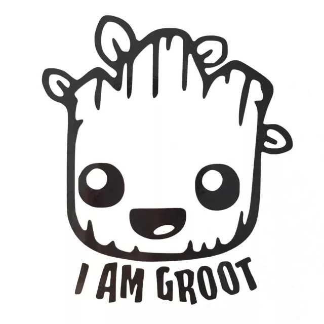 Guardians of the Galaxy I AM GROOT Vinyl Decal Sticker 2