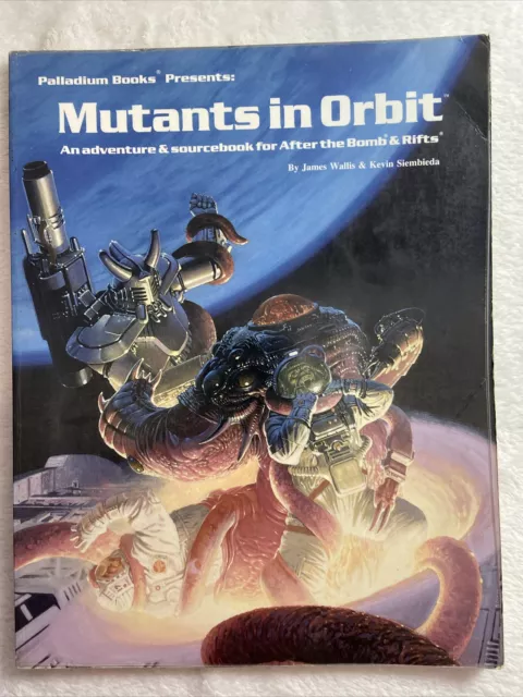 Rifts RPG Mutants In Orbit, Palladium Books by Kevin Siembieda