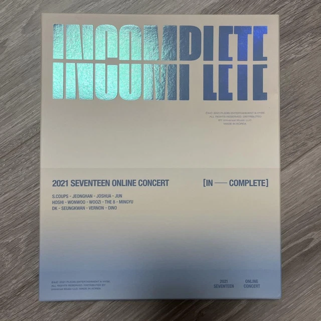 K-POP・アジア SEVENTEEN incomplete DVD SEVENTEEN 2021 ONLINE
