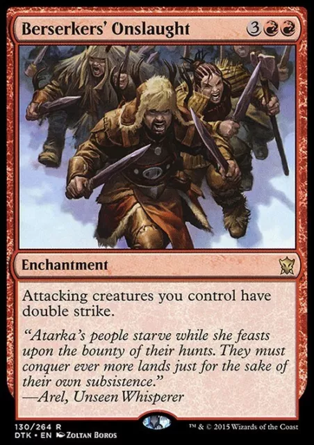 Berserkers' Onslaught ~ Dragons of Tarkir [ Excellent ] [ Magic MTG ]