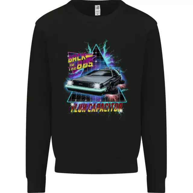 Flux Capacitor 80s Movie Kids Sweatshirt Jumper