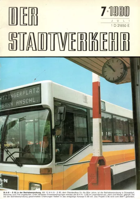 Stadtverkehr Heft 7/1980