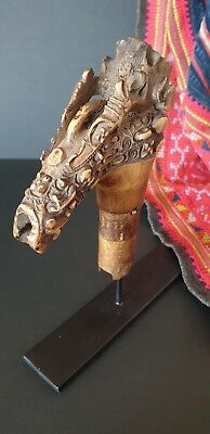 Old Borneo Dayak Mandau Headhunter Sword Handle …beautiful collection piece... 3