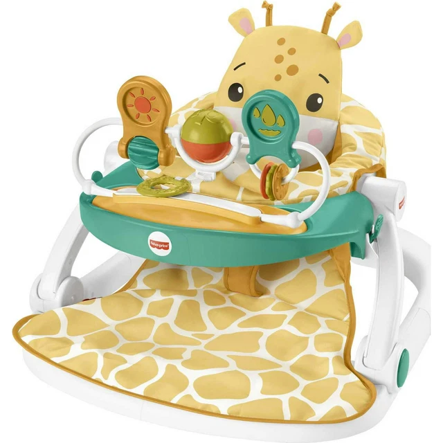 Sit-Me-Up Floor Seat Portable Infant Chair with Tray and Toy Bar NEW