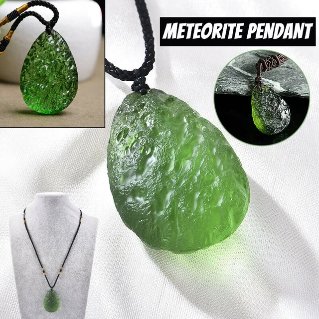 Green outlet gem pendant