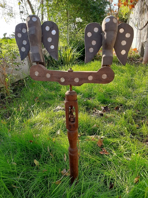 ANCIEN MIROIR AUX alouettes pour chasse EUR 80,00 - PicClick FR