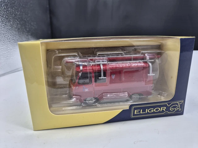 ELIGOR 114457 Echelle 1/43 | IVECO FIAT TRAKKER 360 CABINE SIMPLE TRUCK FMOGP SAPEURS POMPIERS DU MORBIHAN RED WHITE