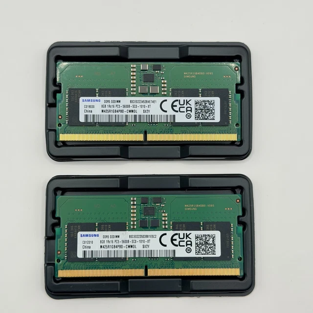 SAMSUNG 8GB DDR5 4800MHz SO-DIMM RAM - 1Rx16 PC5-4800B