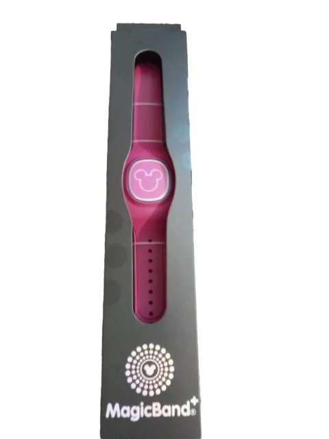 2023 Disney Parks MagicBand+ MagicBand Plus New Solid Color Hot Pink Magenta