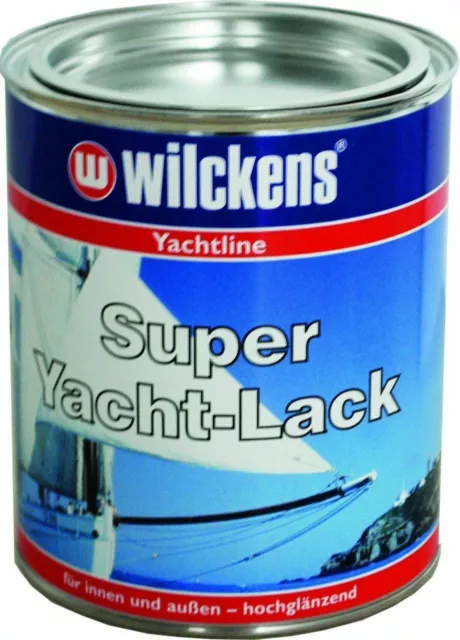 Wilckens Super Yachtlack Bootslack Holz Metall GFK Bootsfarbe 750ml