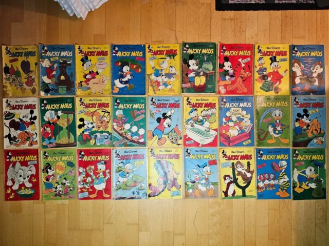 Micky Maus-Hefte Jahrgang 1959 - 51 Hefte!!! Fast komplett! Ehapa-Verlag