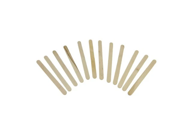 Palos de piruleta, naturales (100)